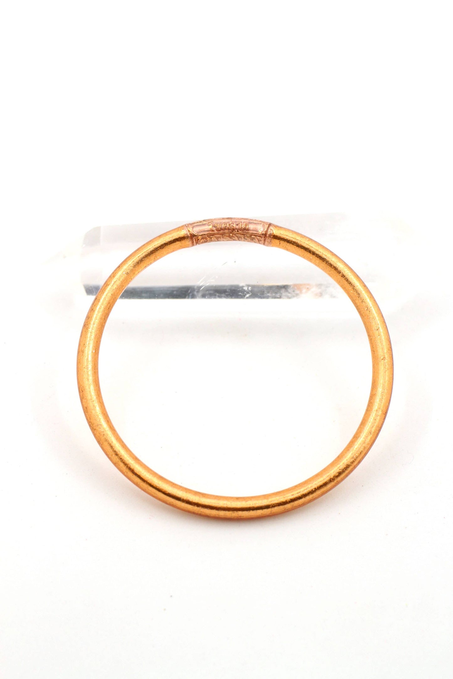 Single Rainbow Thai Buddhist Temple Bracelet, Mantra Bangle: Sangria / 1 Bangle / Large (8.04" Inner Circumference)