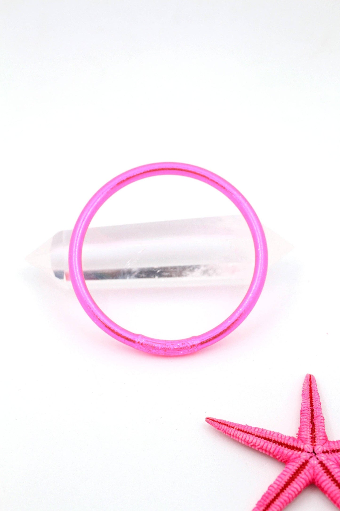 Single Rainbow Thai Buddhist Temple Bracelet, Mantra Bangle: Sangria / 1 Bangle / Large (8.04" Inner Circumference)