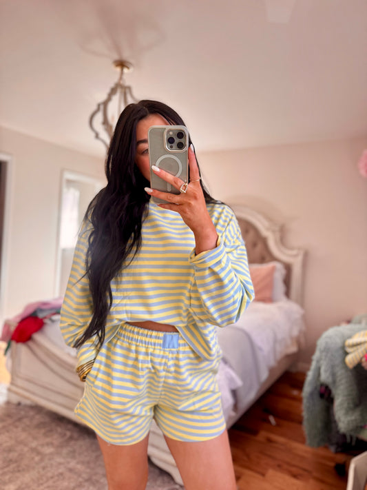 Striped Loose Fit Set