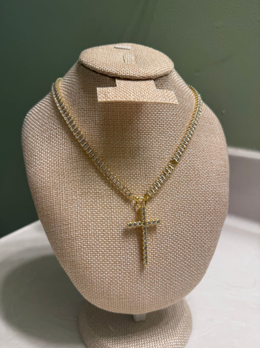 The Royale Cross Necklace