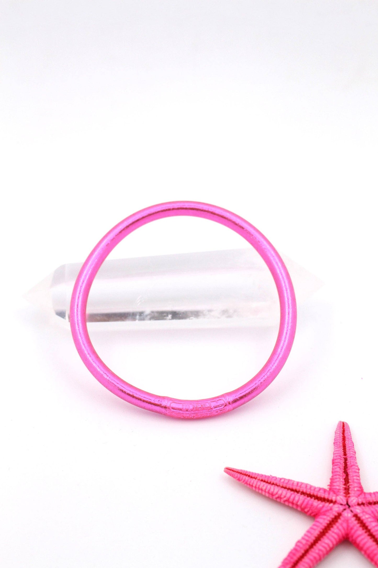 Single Rainbow Thai Buddhist Temple Bracelet, Mantra Bangle: Sangria / 1 Bangle / Large (8.04" Inner Circumference)